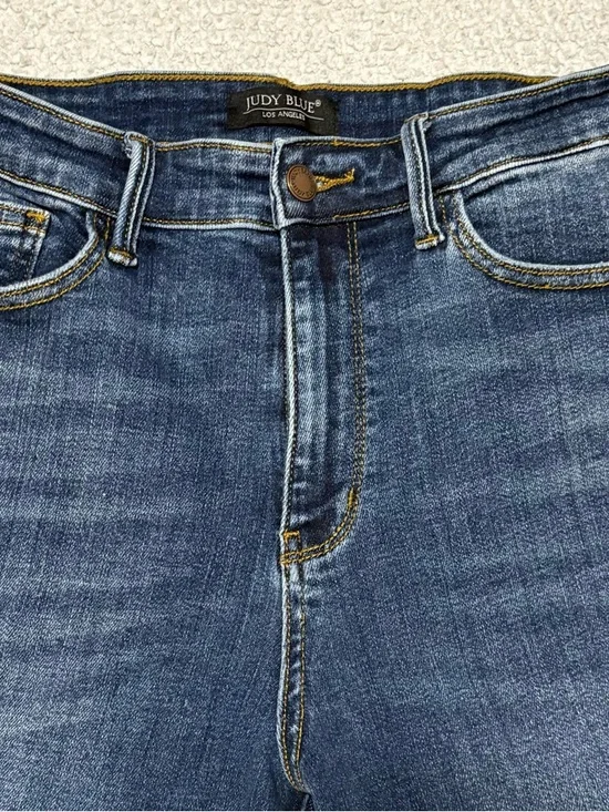 Judy Blue Women’s Slim Fit Dark Denim Jeans. Size 11/30 - Picture 7 of 11
